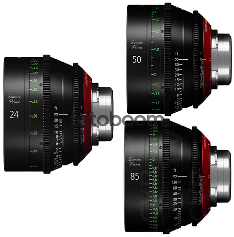 KIT SUMIRE CN-E 24mm/50mm/85mm (METERS)