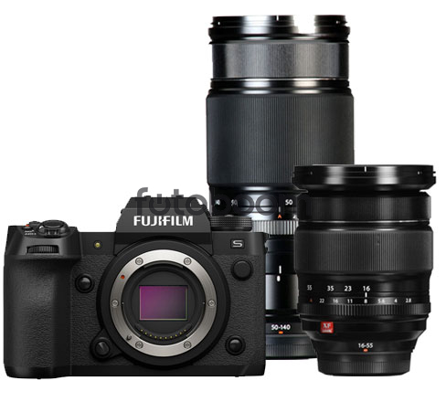 X-H2S + 16-55mm f/2,8 + 50-140mm f/2,8 