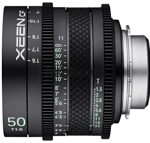50mm T1.5 XEEN CF (Full Frame, PL)