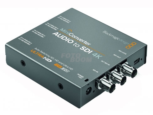 Mini Conversor Audio a SDI 4K