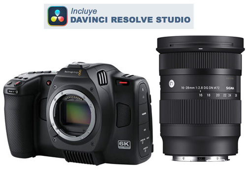 Cinema Camera 6K (Leica L) + 16-28mm f/2.8 DG DN (C) Leica L