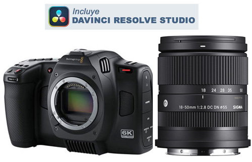 Cinema Camera 6K (Leica L) + 18-50mm f/2.8 DC DN (C) Leica L