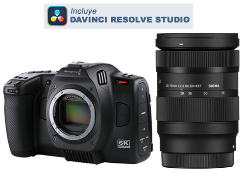 Cinema Camera 6K (Leica L) + 28-70mm f/2.8 DG DN (C) Leica L