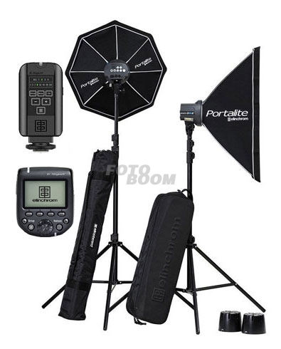 KIT D-LITE RX ONE/ONE SOFTBOX TO GO + Transmitter Pro Fujfilm
