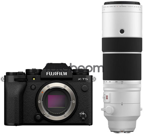 X-T5 Negra + 150-600mm f/5.6-8 R LM OIS WR X 