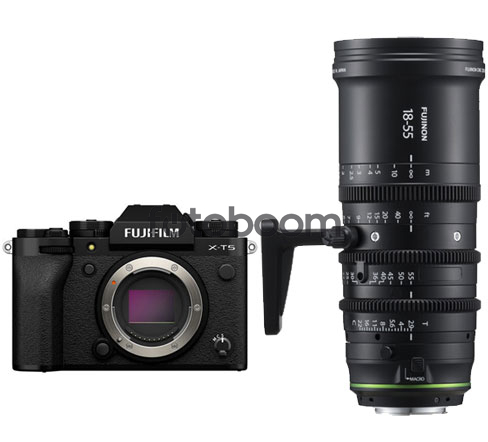 X-T5 Negra + 18-55mm T2.9 MKX Fuji X 