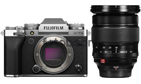 X-T5 Plata + 16-55mm f/2,8 XF R LM WR 
