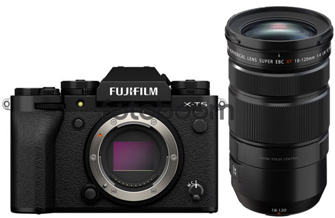 X-T5 Negra + 18-120mm f/4 R LM PZ WR 