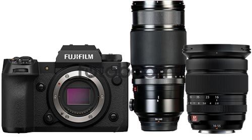 X-H2S + 16-55mm f/2,8 II + 50-140mm f/2,8