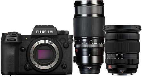 X-H2 + 16-55mm f/2,8 XF R LM WR II + 50-140mm f/2,8 R LM OIS WR