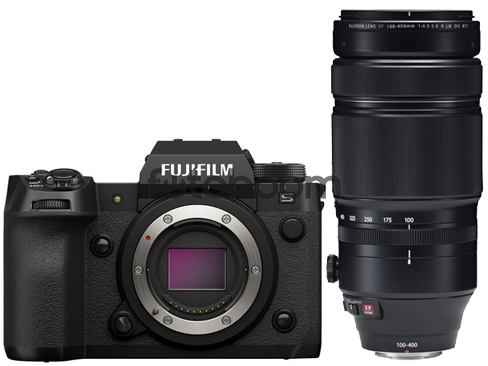 X-H2S + 100-400mm XF f/4,5-5,6 R LM OIS WR con 400E Bonificacion FUJI X