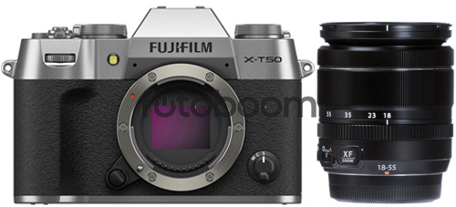 X-T50 Plata + 18-55mm f/2,8-4 XF R LM OIS