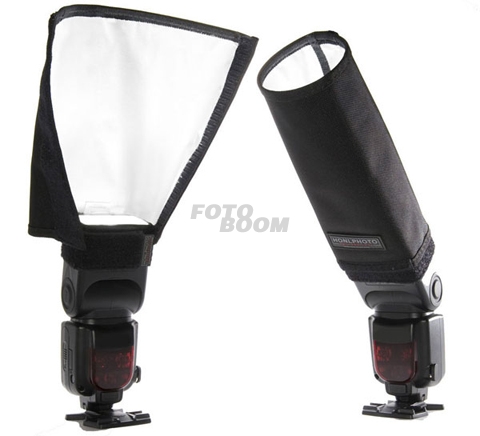Reflector Snoot 5 Pulgadas Blanco / Negro