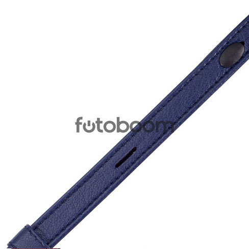 Correa M Piel Azul Oscuro