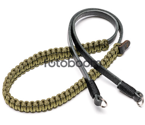 Correa Paracord Cooph Negro/Oliva 100cm