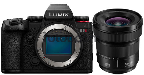 LUMIX S5M2 + 14-28mm f/4-5.6 MACRO con 400E Descuento Directo PANASONIC