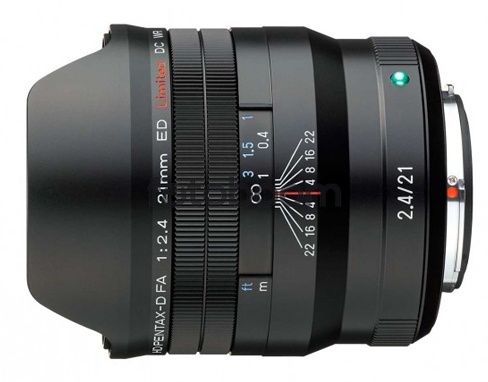 21mm f/2.4 ED DC WR FA Limited Negro - PENTAX SUMMER