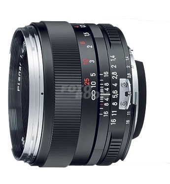 50mm f/1,4 ZE Planar T Canon