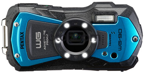WG-90 Azul + SDXC 64GB V30 200MB/s + Estuche