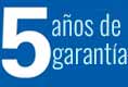 Garantía de 5 años