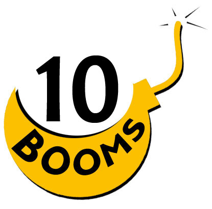 10 Booms