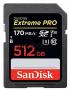 Secure Digital EXTREME PRO SDXC 512Gb V30 170MB/s