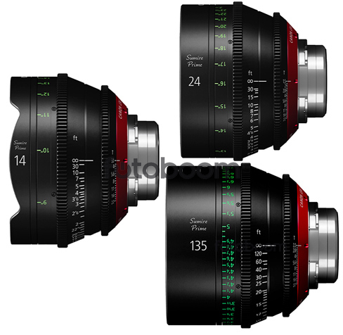 KIT SUMIRE CN-E 14mm/24mm/135mm (FEET)