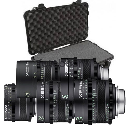 KIT XEEN CF 16mm/24mm/35mm/50mm/85mm (Canon EF) 