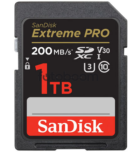 Secure Digital EXTREME PRO SDXC 1TB V30 200MB/s