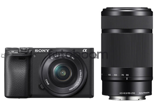 Alpha A6400 + 16-50mm f/3.5-5.6 + 55-210mm f/4.5-6.3 OSS