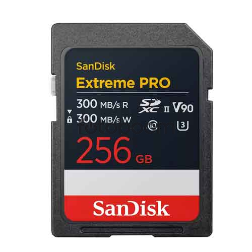 SD UHS-II 256GB V90 300MB/s