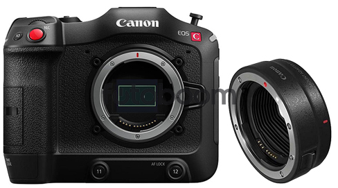 EOS C70 + Adaptador Montura EF-EOS R