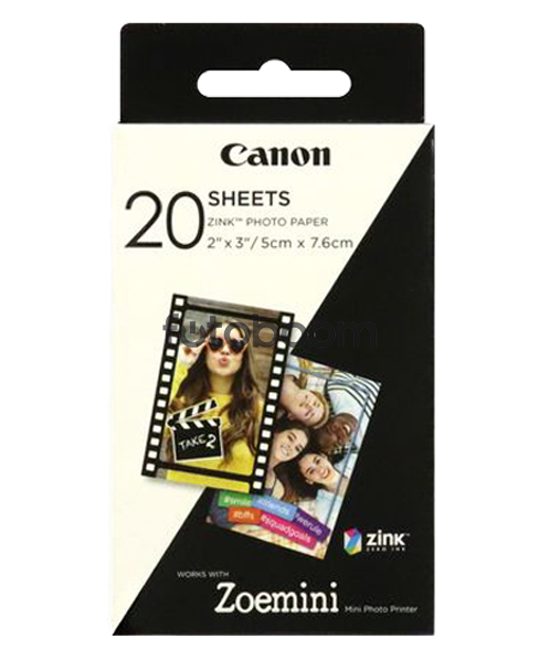 Zink 5x7,6 20hojas