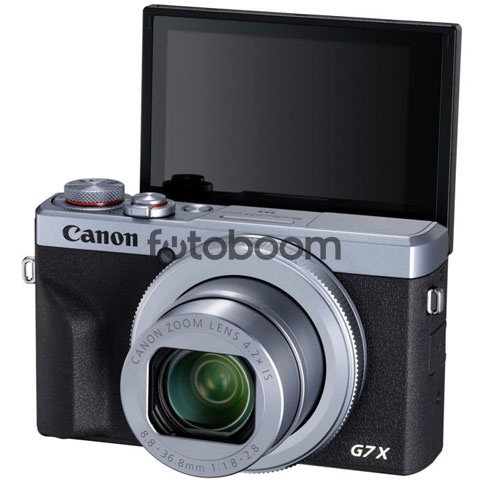 G7X Mark III Powershot Plata + SDXC 128GB V30 200MB/s + Estuche