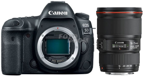 EOS 5D Mark IV + 16-35mm f/4L IS USM