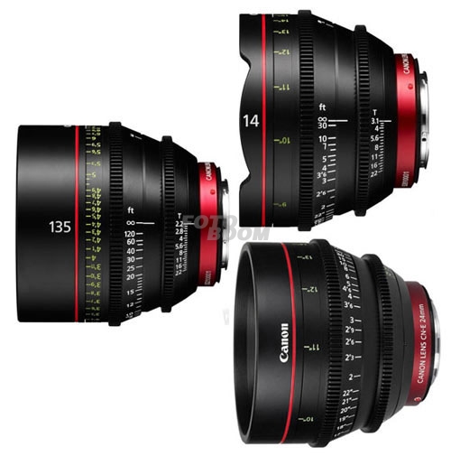 KIT CN-E 14mm/24mm/135mm (METERS)