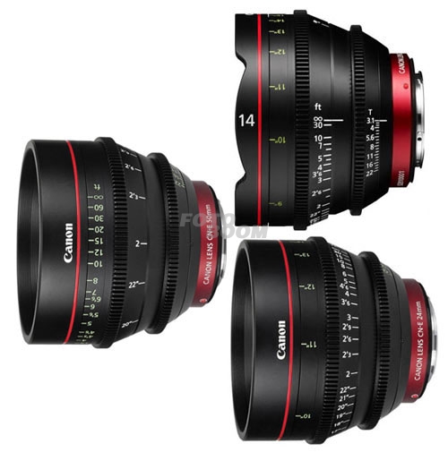 KIT CN-E 14mm/24mm/50mm (METERS)