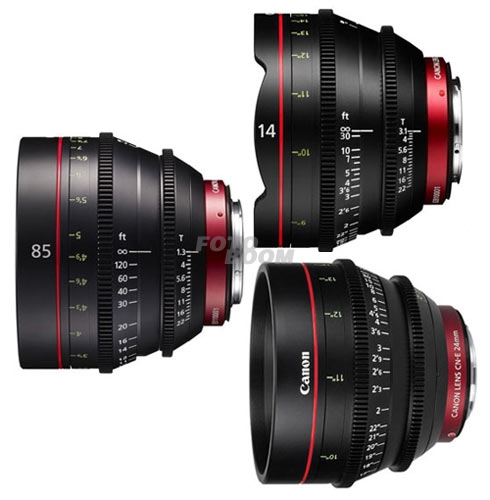 KIT CN-E 14mm/24mm/85mm (FEET)