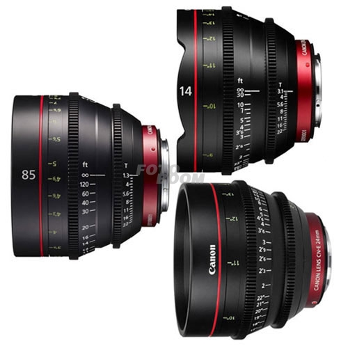 KIT CN-E 14mm/24mm/85mm (METERS)