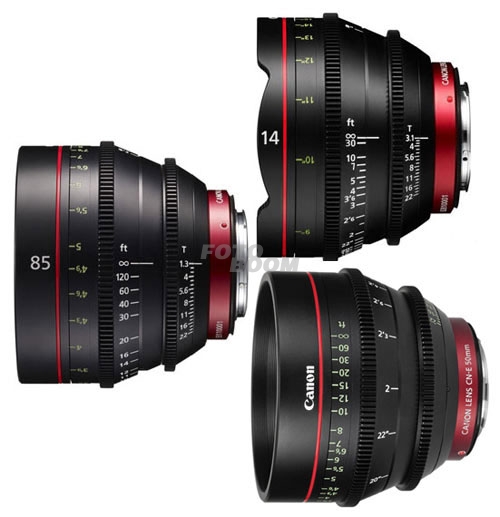 KIT CN-E 14mm/50mm/85mm (METERS)