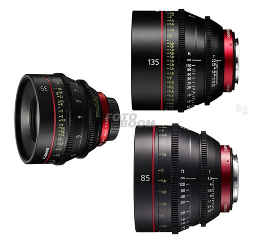 KIT CN-E 35mm/85mm/135mm (METERS)