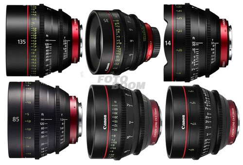 KIT CN-E 14mm/20mm/24mm/35mm/50mm/85mm/135mm (METERS)