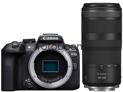 EOS R10 + 100-400mm f/5.6-8 IS USM RF + 80E Reembolso CANON