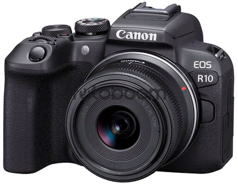 EOS R10 + 18-45mm f/4.5-6.3 IS STM RF-S + Adaptador de Montura EF-EOS R + CANEST
