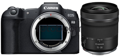 EOS R8 + 15-30mm f/4.5-6.3 IS STM + HG-100TBR y LP-E17 Bonificacion CANON + 60E Reembolso CANON