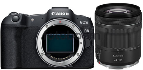 EOS R8 + 24-105mm f/4-7,1 RF IS ISTM + HG-100TBR y LP-E17 Bonificacion CANON