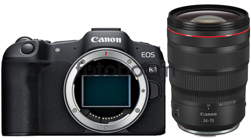 EOS R8 + 24-70mm f/2.8L RF IS USM + HG-100TBR y LP-E17 Bonificacion CANON + 250E Reembolso CANON