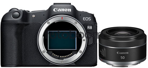 EOS R8 + 50mm f/1.8 STM RF + HG-100TBR y LP-E17 Bonificacion CANON