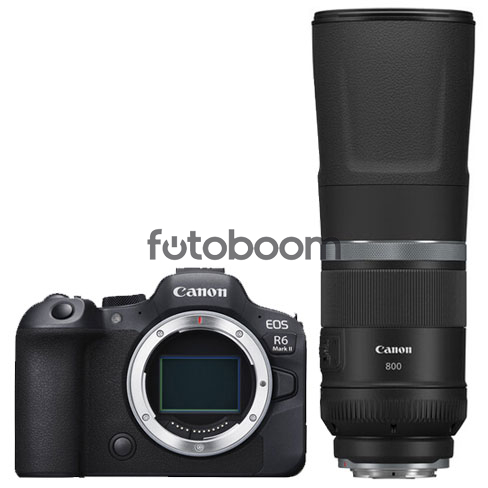 EOS R6 Mark II + 800mm f/11 IS STM RF + CANEST