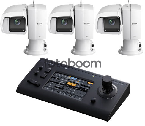 Kit 3x CR-X500 + RC-IP100
